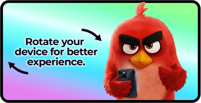 Rotate your device for better experience.