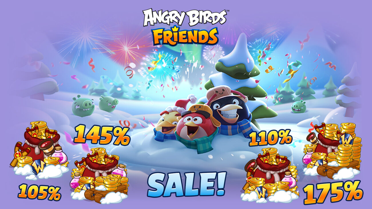 Angry Birds Friends Mid-Winter Sale