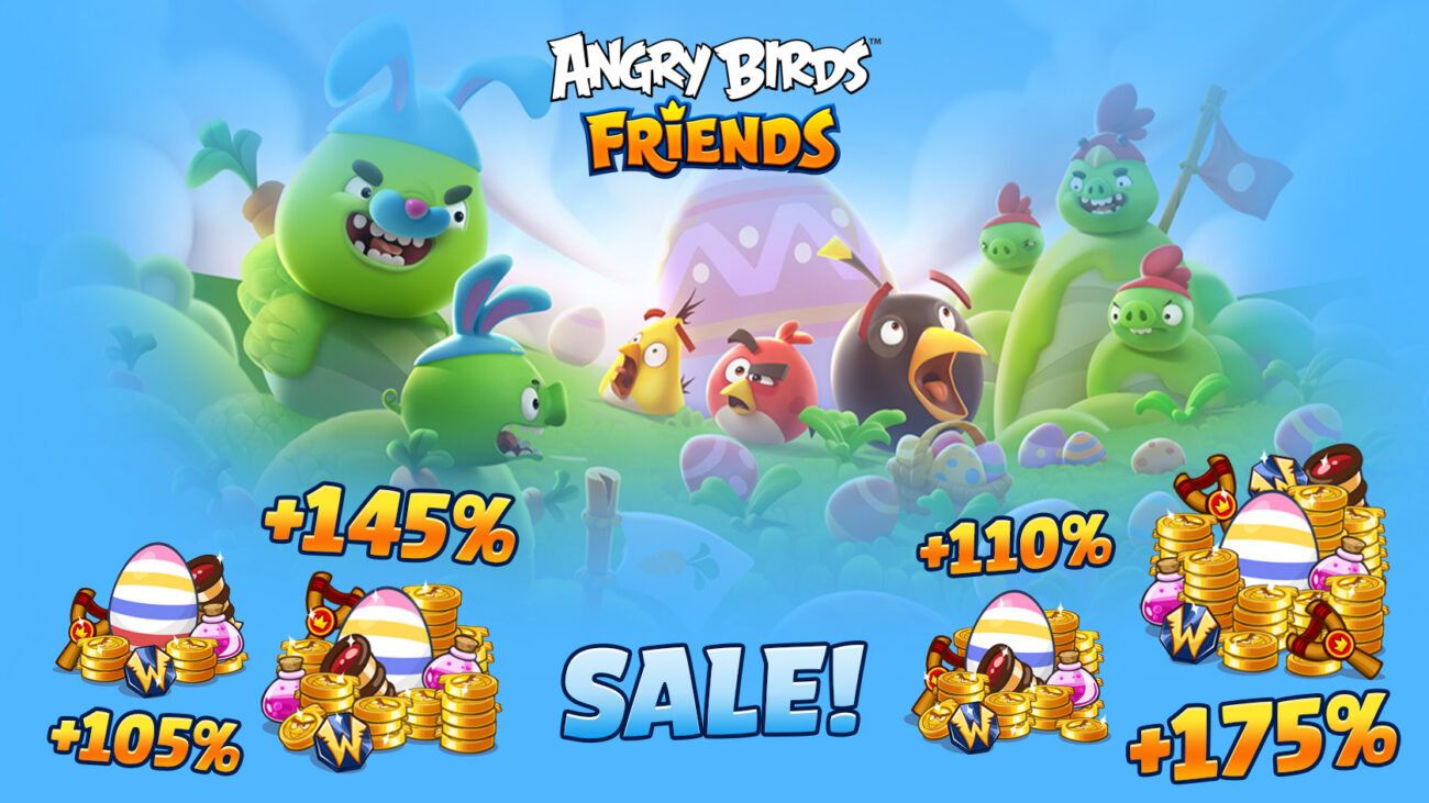 Angry Birds Friends Easter Sale